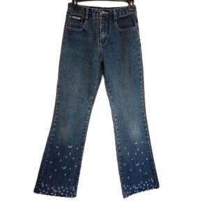 R.V.T Girls Size 14 Blue Jeans